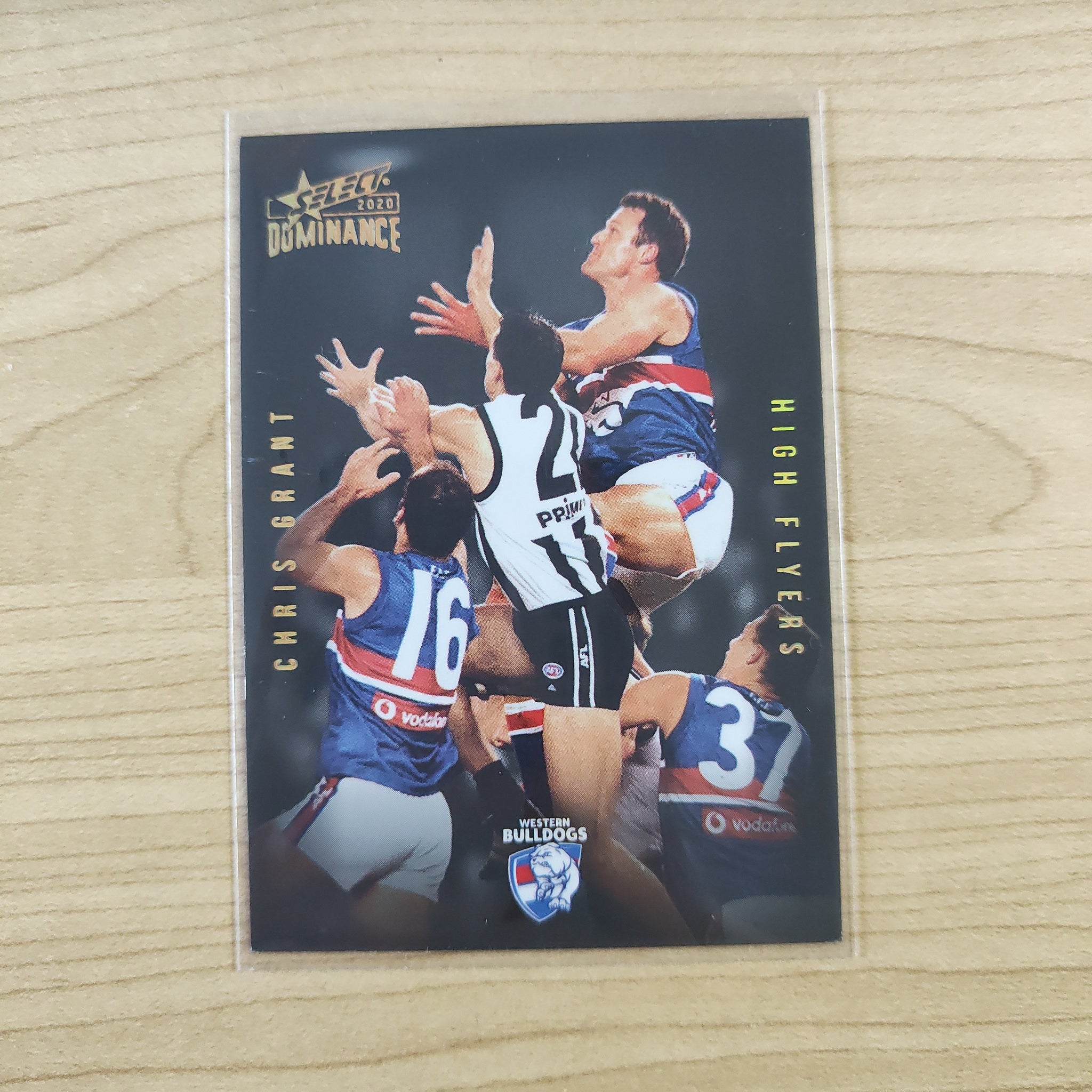 2020 Select Dominance High Flyers Chris Grant Western Bulldogs LOW NUMBER No.01/60