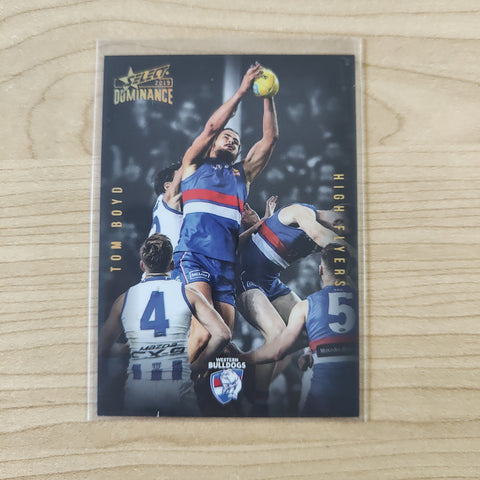 2020 Select Dominance High Flyers Tom Boyd Western Bulldogs LOW NUMBER No.08/60