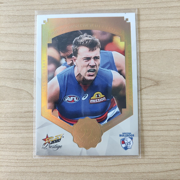 2020 Select Prestige Brownlow Vote Getters Jack Macrae Western Bulldogs LOW NUMBER No.001/80