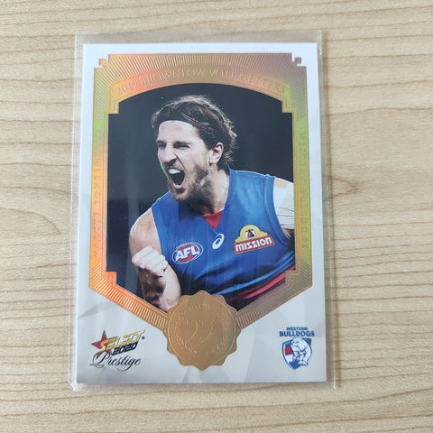 2020 Select Prestige Brownlow Vote Getters Marcus Bontempelli Western Bulldogs LOW NUMBER No.002/80