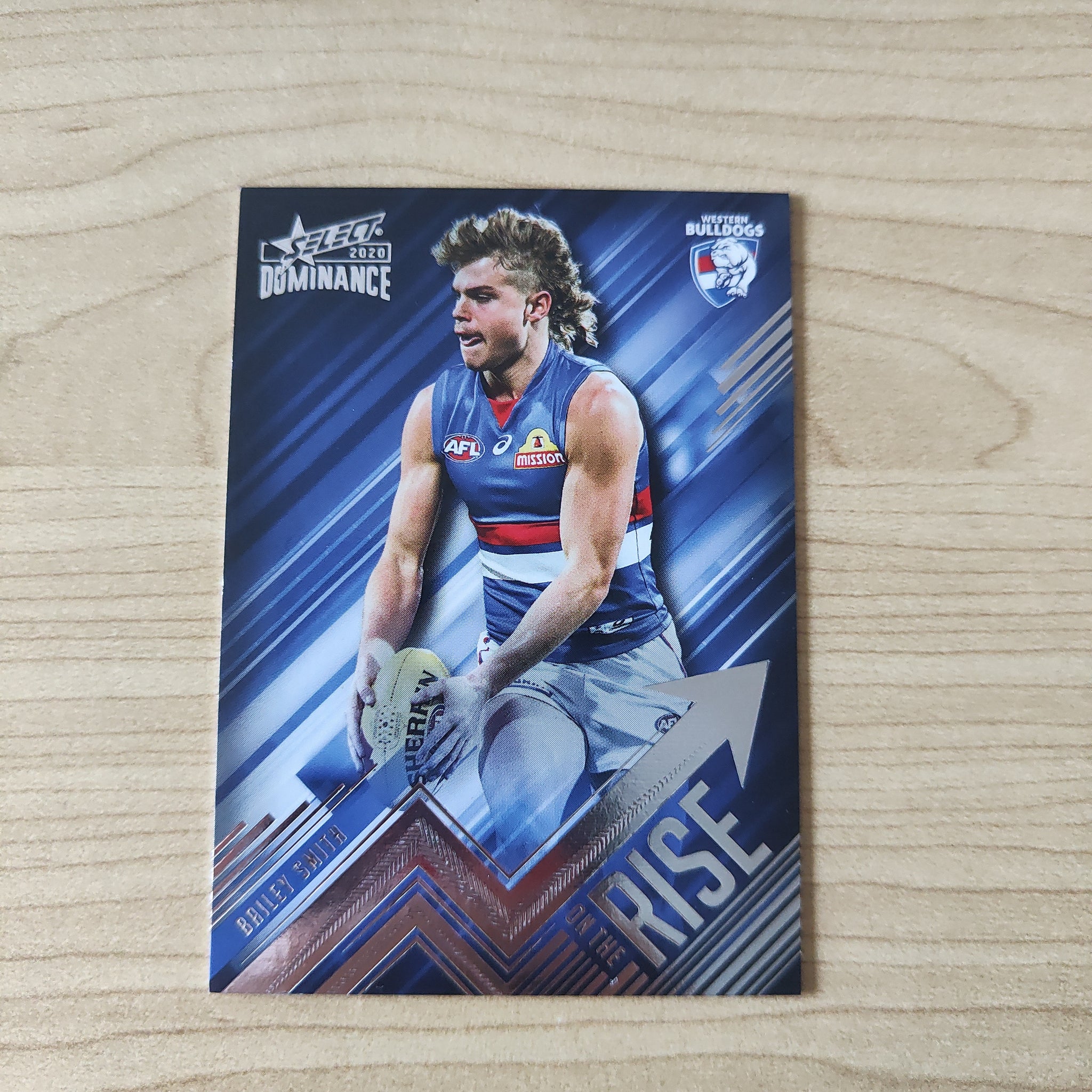 2020 Select Dominance On The Rise Bailey Smith Western Bulldogs LOW NUMBER No.003/350