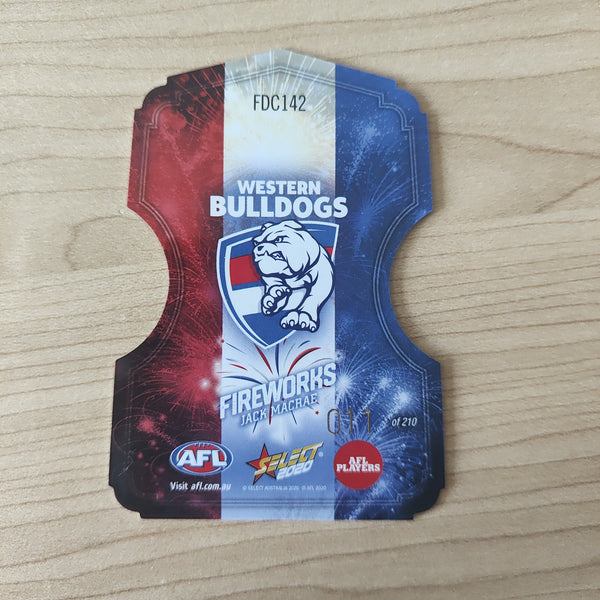 2020 Select Fireworks Jack Macrae Western Bulldogs LOW NUMBER No.011/210