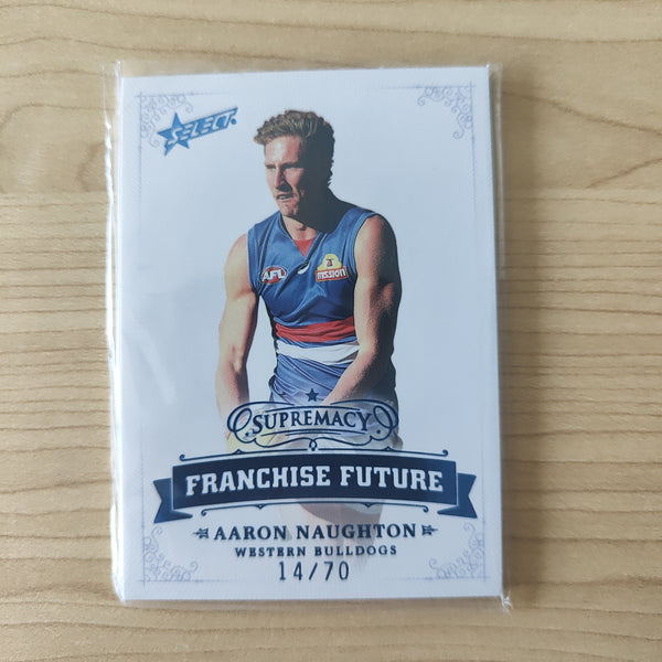 2021 Select Supremacy Franchise Future Aaron Naughton Western Bulldogs No.14/70