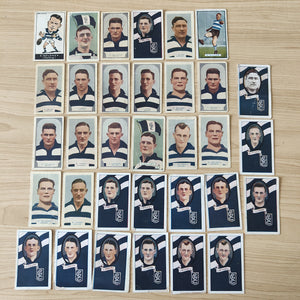 Mixed Lot of 33 Geelong Football Club Cigarette Cards