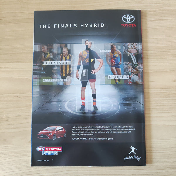 2018 Sept 15 2nd Semi Final AFL Football Record Collingwood v GWS