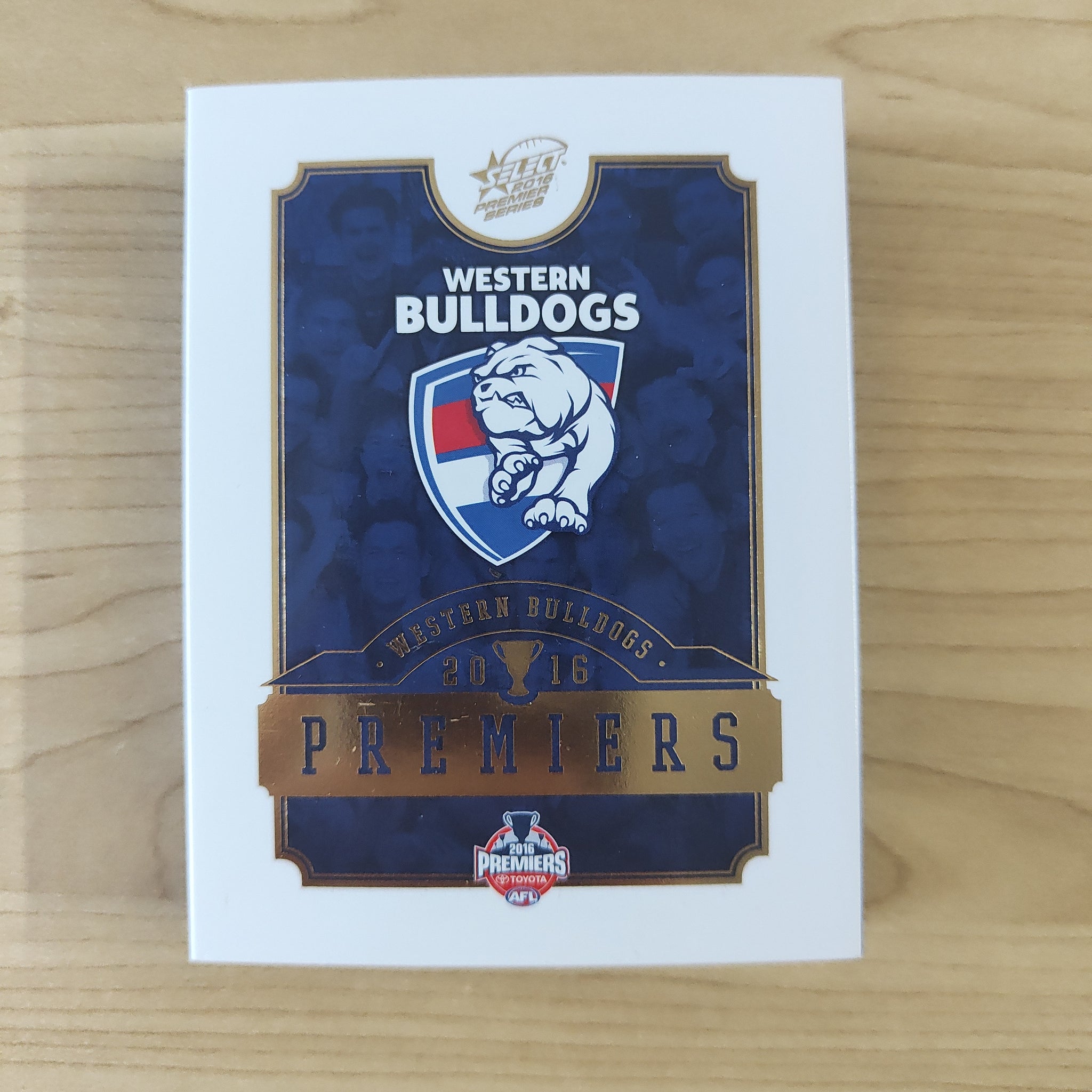 2016 AFL Select Limited Edition Premiership Set Western Bulldogs