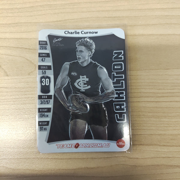 2019 Teamcoach Star Wildcard Charlie Curnow Carlton SW-03