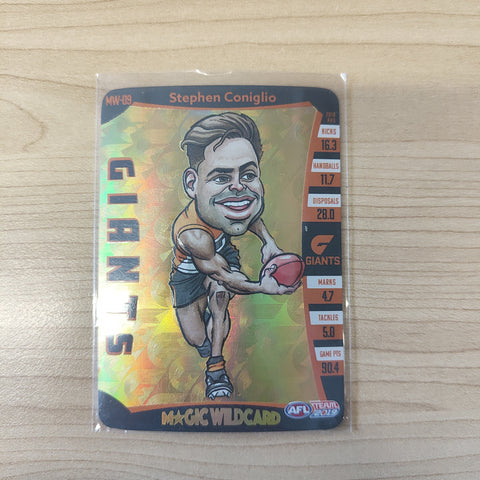 2019 Teamcoach Magic Wildcard Stephen Coniglio GWS MW-09