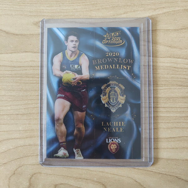 2021 Select Optimum Medal Winners Brownlow Medallist Lachie Neale Brisbane MW1 09/50