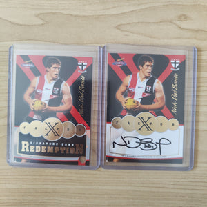 2006 Select Champions X Factor Signature Redemption Nick Dal Santo St Kilda 110/500