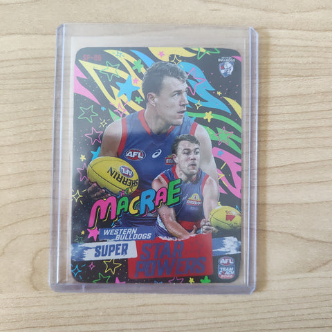 2022 Teamcoach Classic Star Powers Neon Jack Macrae Western Bulldogs SP-86