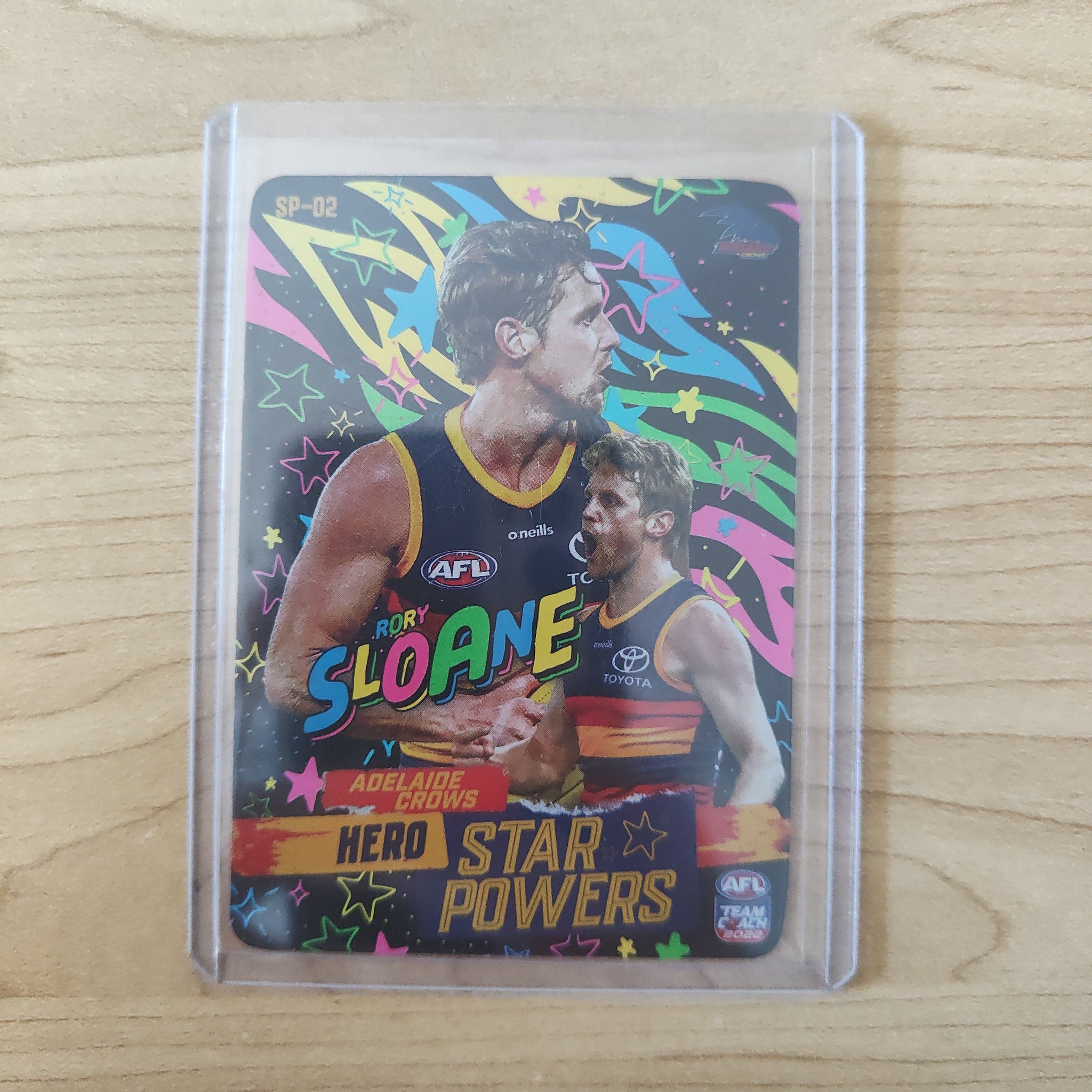 2022 Teamcoach Classic Star Powers Neon Rory Sloane Adelaide SP-02