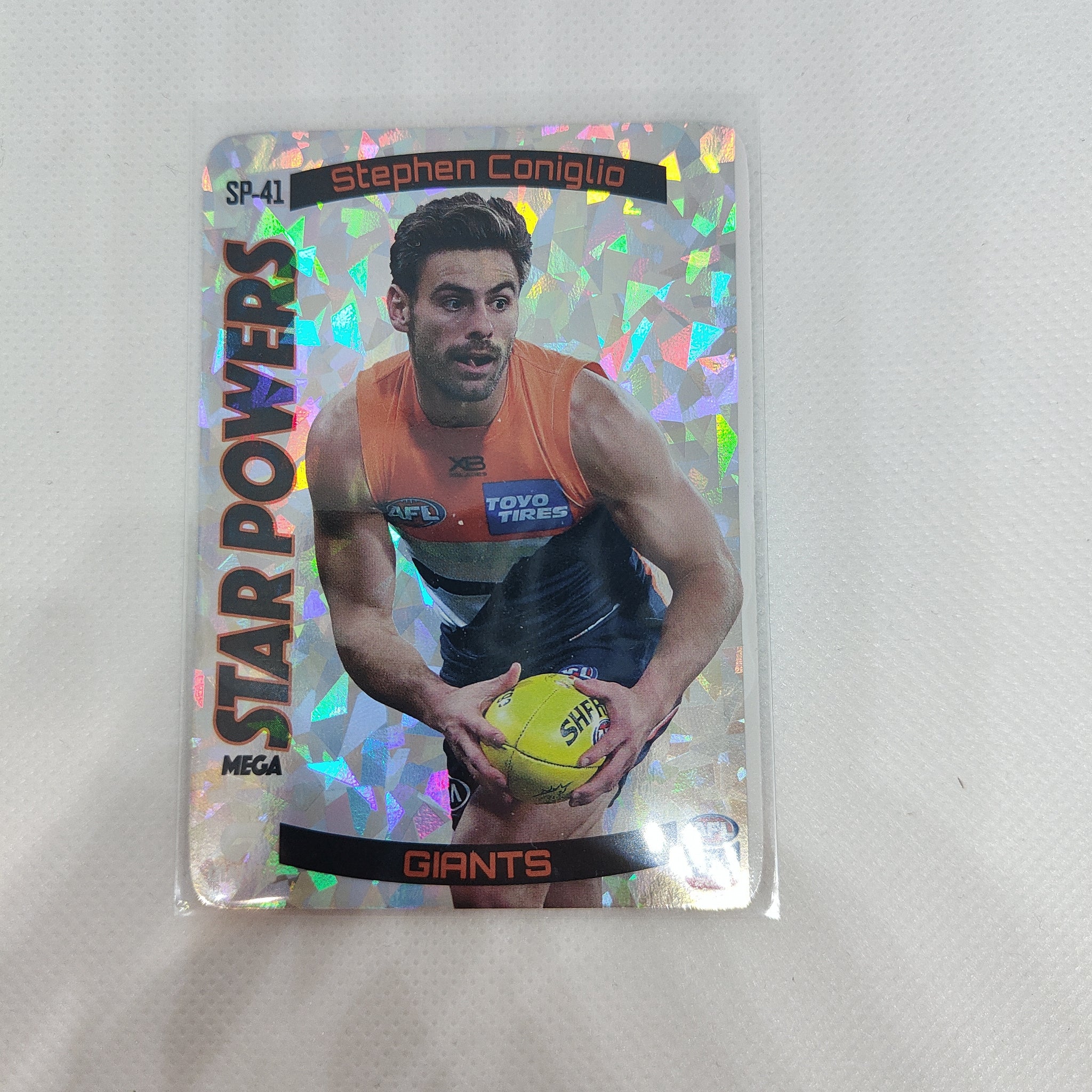 2021 Teamcoach Mega Star Powers Stephen Coniglio GWS SP-41 MISCUT