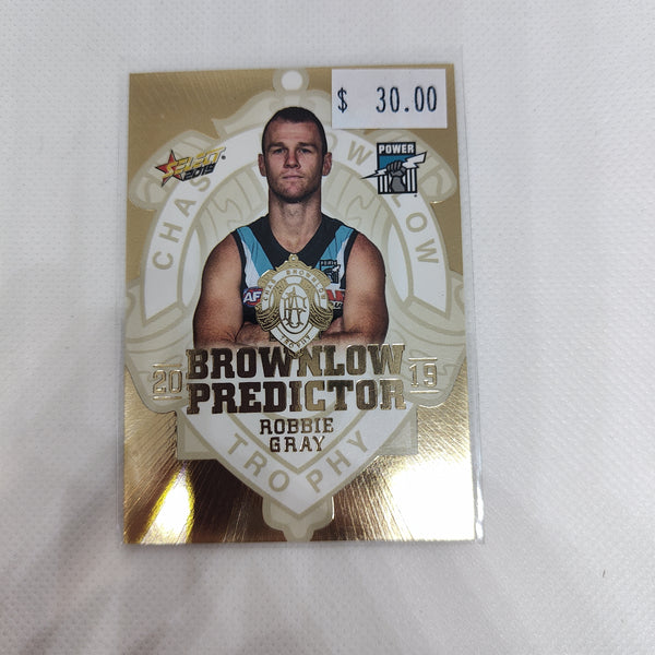 2019 Select Gold Brownlow Predictor Robbie Gray Port Adelaide