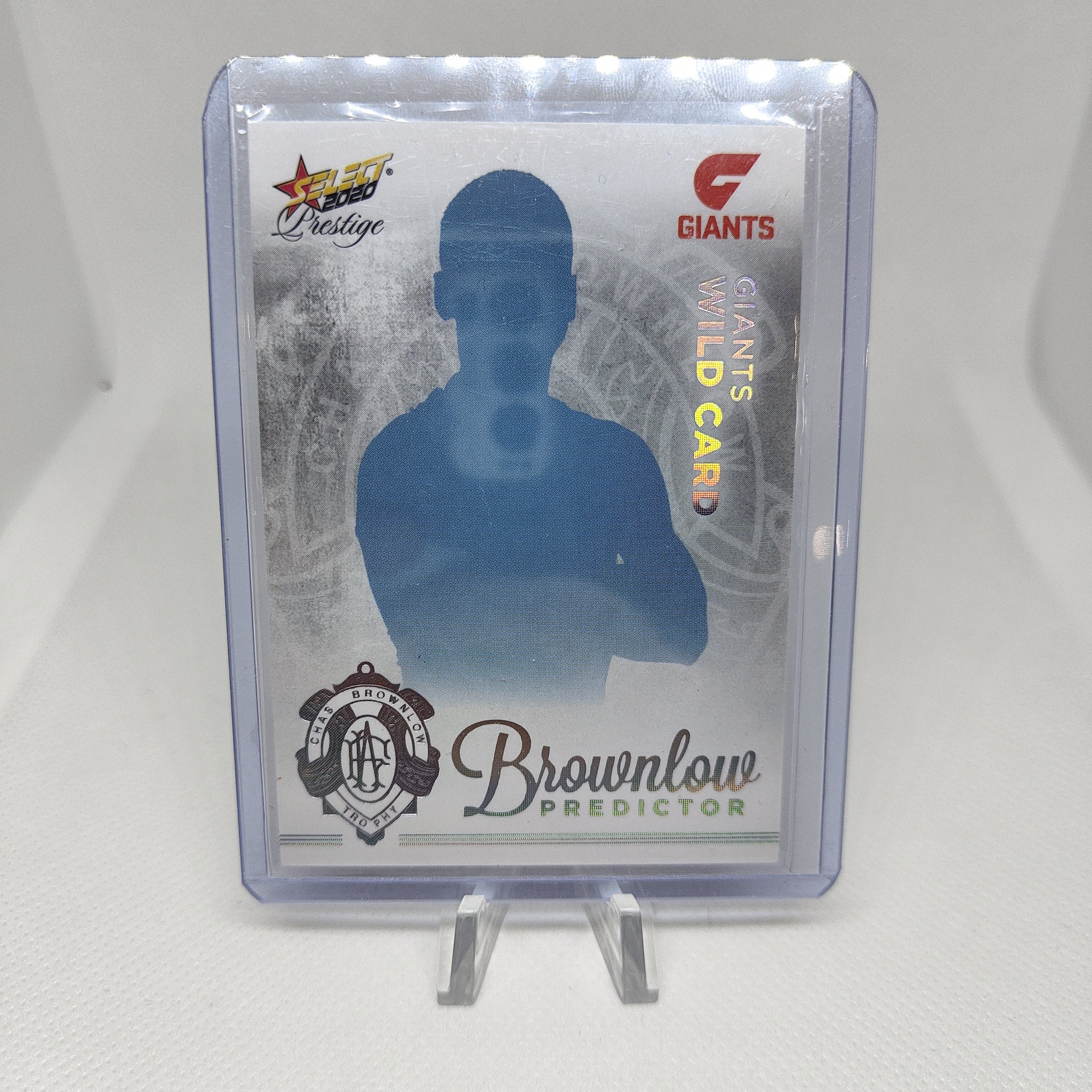 2020 AFL Select Prestige Platinum Brownlow Predictor GWS LOW NUMBER 008/60