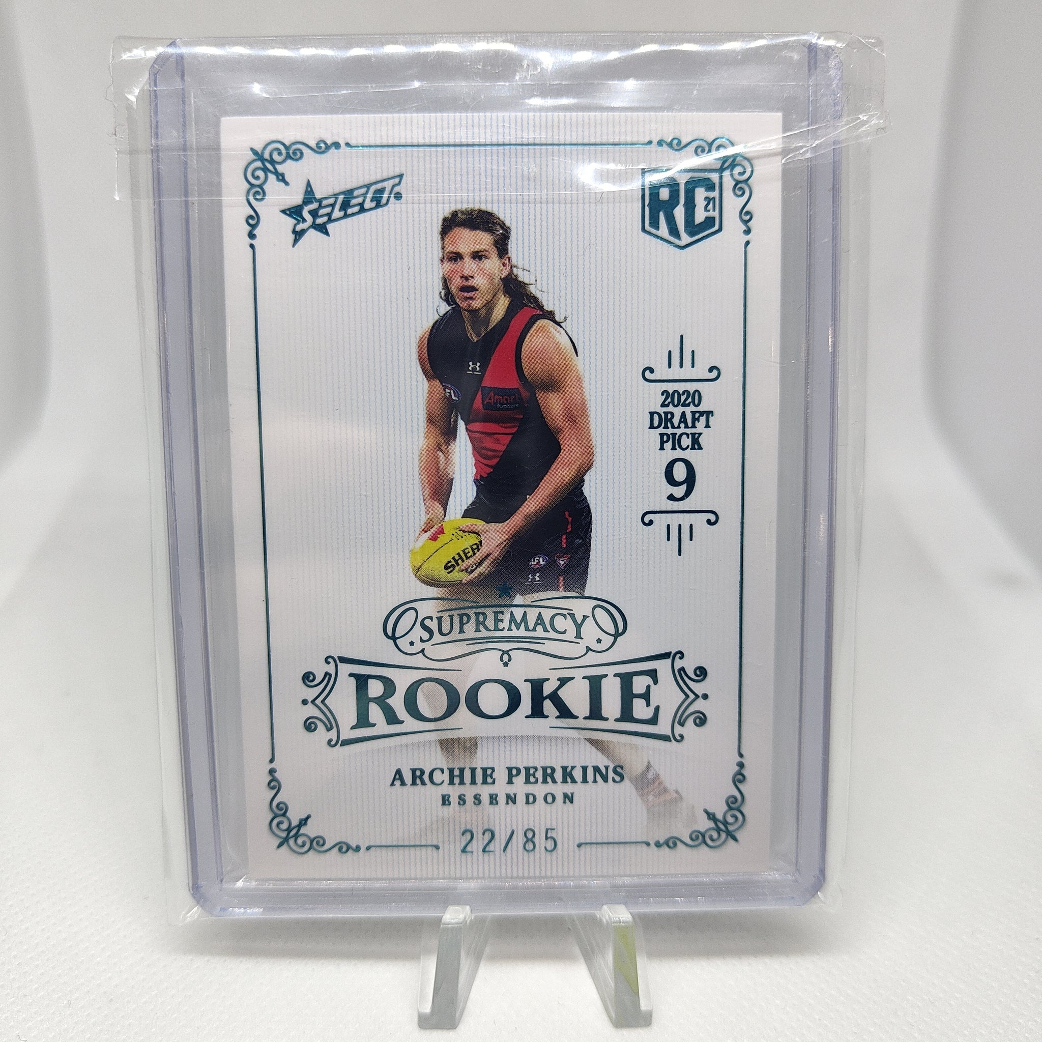 2021 Select Supremacy Rookie Archie Perkins Essendon No.22/85 – Shields ...