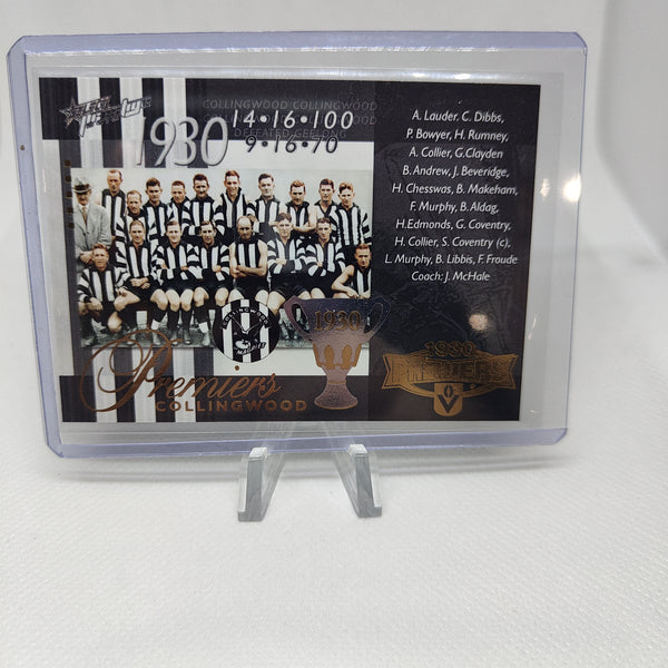 2010 Select Prestige 1930 Premiers Collingwood No.85/400