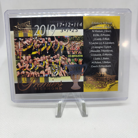 2020 AFL Select Dominance 2019 Richmond Premiership Commemorative 187/275