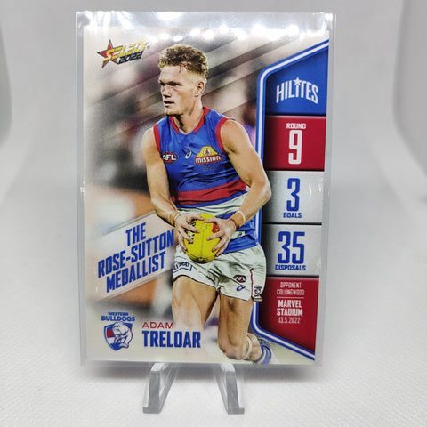 2022 Select Hilites Adam Treloar Western Bulldogs No.248/255