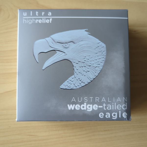 2022 Perth Mint 5oz Wedge-Tailed Eagle Silver Ultra High Relief