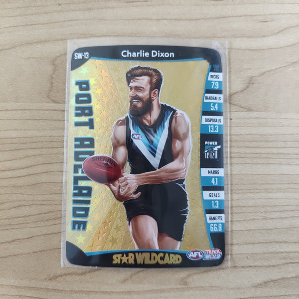 2019 Teamcoach Star Wildcard Charlie Dixon Port Adelaide SW-13