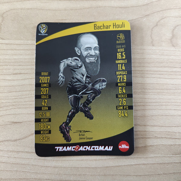 2020 Teamcoach Gold Magic Wildcard Bachar Houli Richmond MW-14