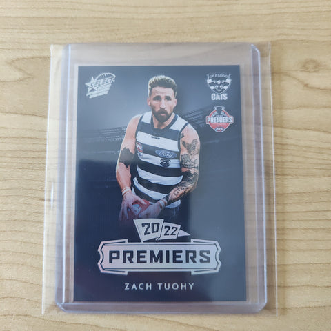 2022 AFL Select Premiership Series Zach Tuohy Geelong 062/100