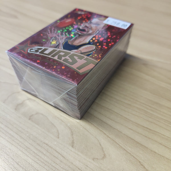 2016 Select Orange Star Burst Complete Set of 72 Cards