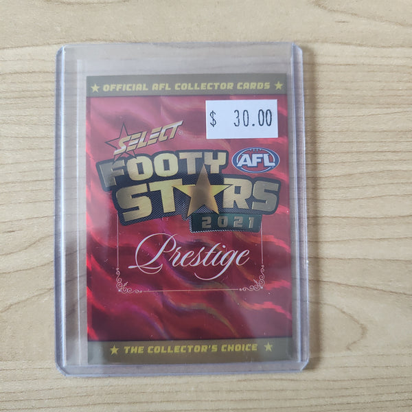 2021 AFL Select Prestige Red Parallel Header Card No.031/210