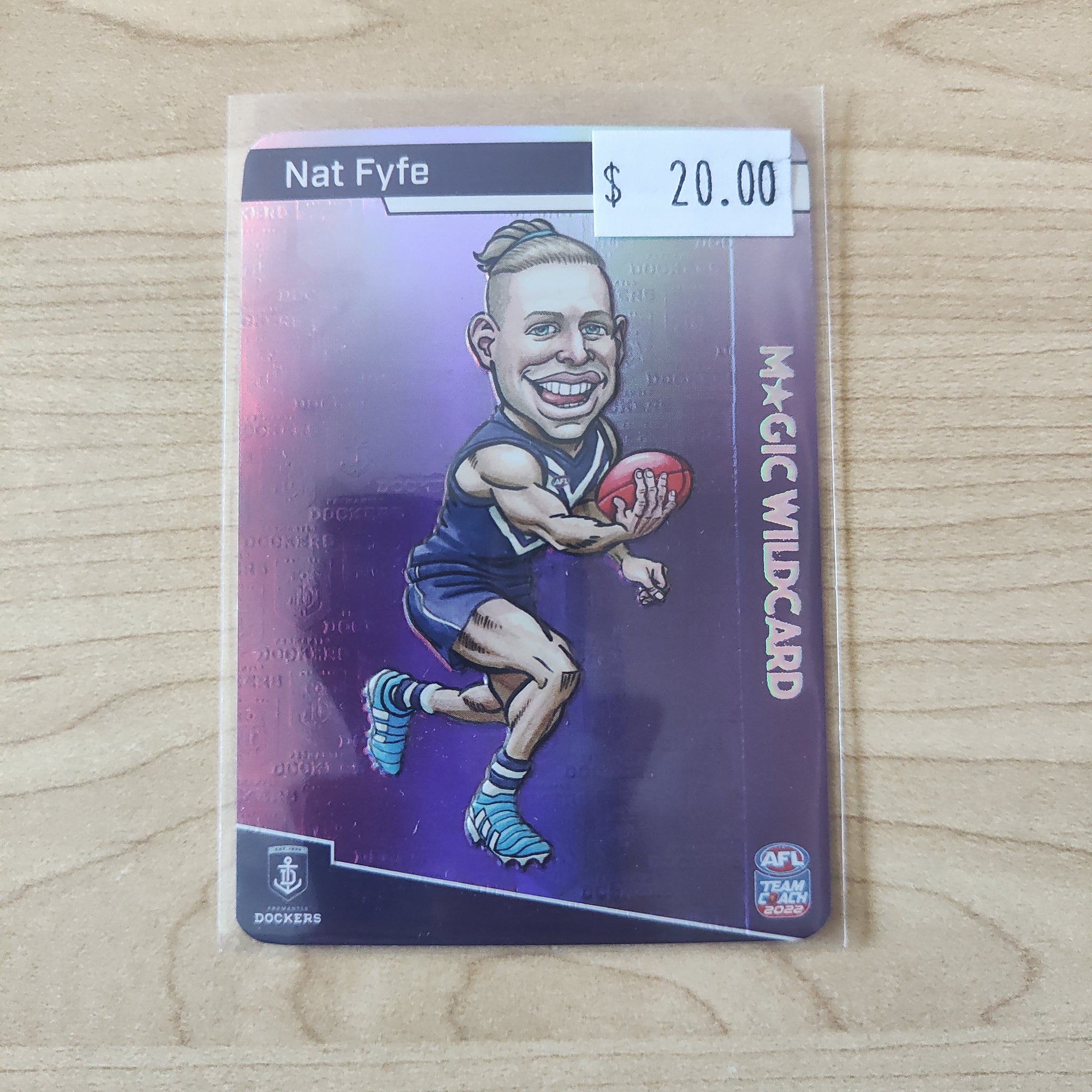 2022 Teamcoach Magic Wildcard Nat Fyfe Fremantle MW-06