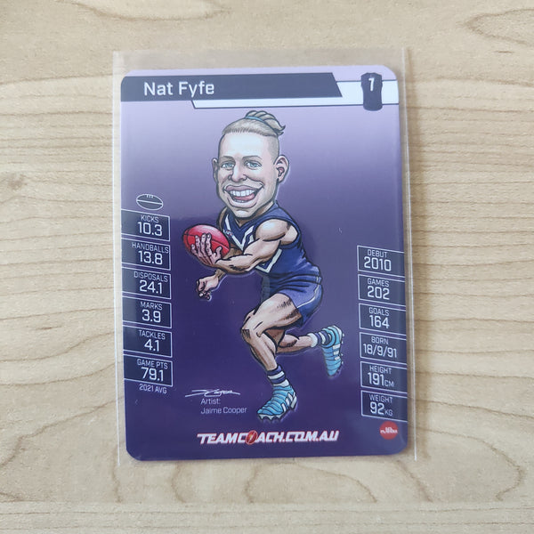 2022 Teamcoach Magic Wildcard Nat Fyfe Fremantle MW-06
