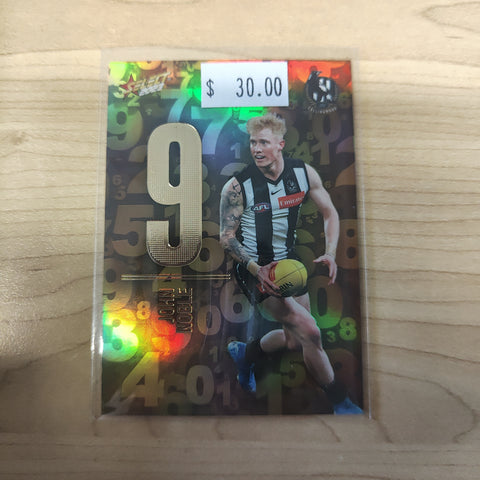 2023 Select Footy Stars Numbers John Noble Collingwood 175/255