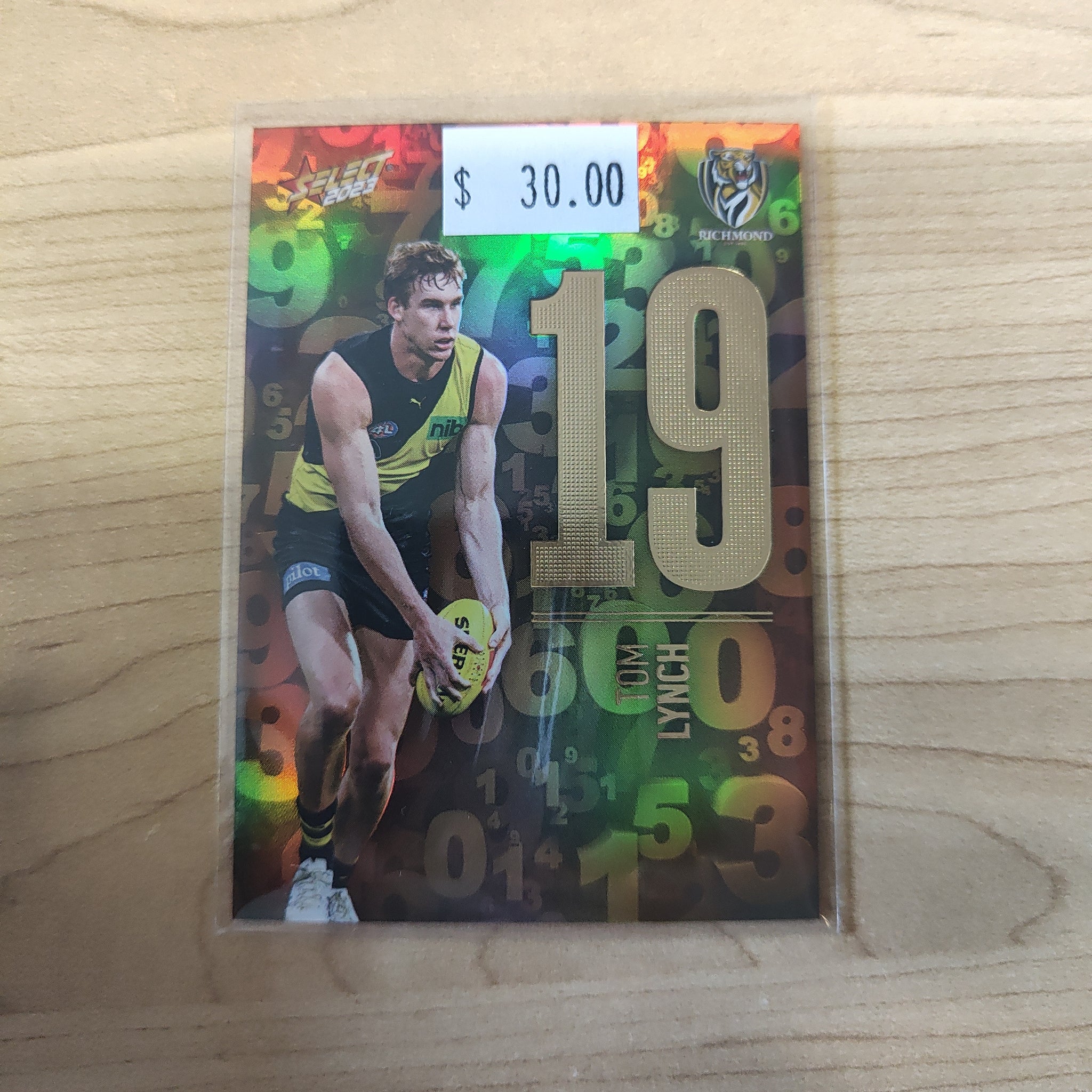 2023 Select Footy Stars Numbers Tom Lynch Richmond 027/255