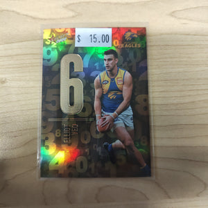 2023 Select Footy Stars Numbers Elliot Yeo West Coast 135/255