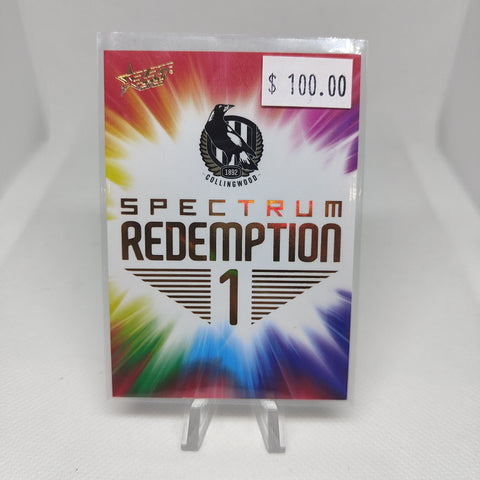 2023 Select Footy Stars Spectrum Redemption 1 Collingwood 015/125