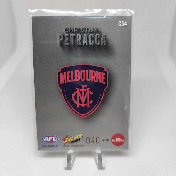 2023 Select Footy Stars Carbon Christian Petracca Melbourne 040/195