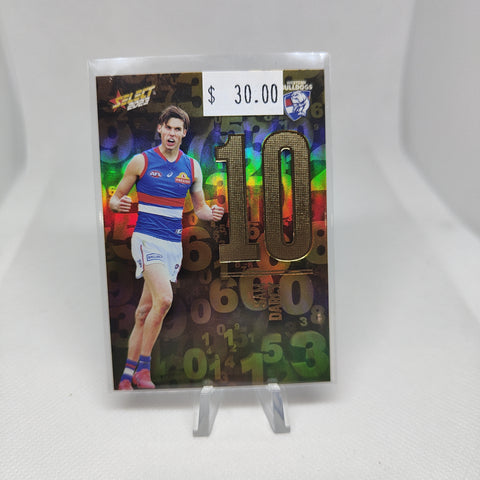 2023 Select Footy Stars Numbers Sam Darcy Western Bulldogs LOW NUMBER 009/255