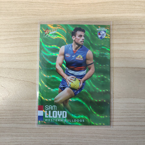 2020 AFL Select Prestige Green Parallel Sam Lloyd Western Bulldogs LOW NUMBER 002/60