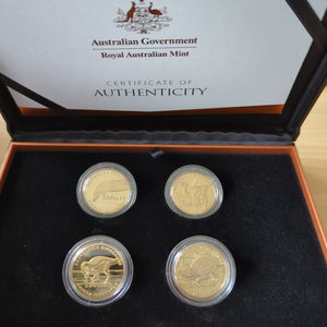 Australia 2022 RAM Dinosaurs $1 Four Coin Proof Set