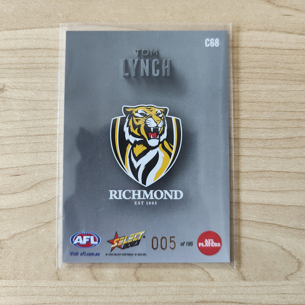 2023 Select Footy Stars Carbon Tom Lynch Richmond LOW NUMBER 005/195