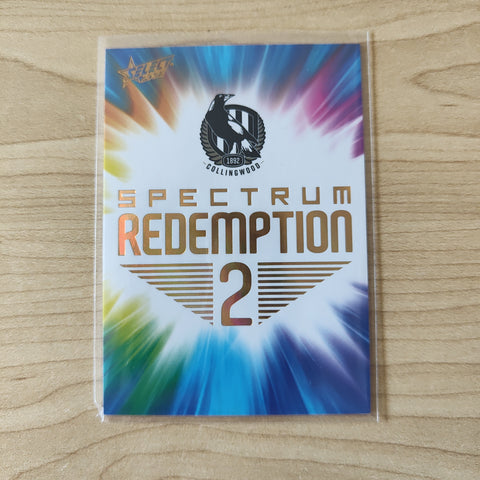 2023 Select Footy Stars Spectrum Redemption 2 Collingwood 112/125