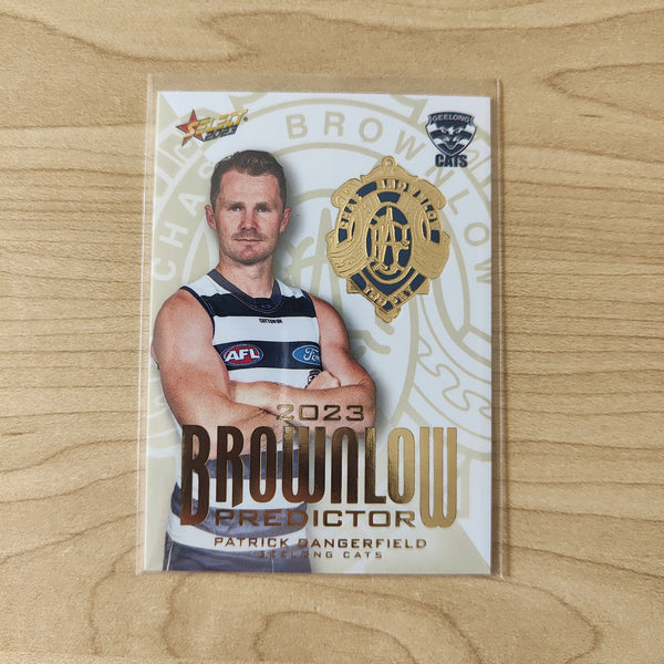 2023 Select Footy Stars Gold Brownlow Predictor Patrick Dangerfield Geelong 222/260