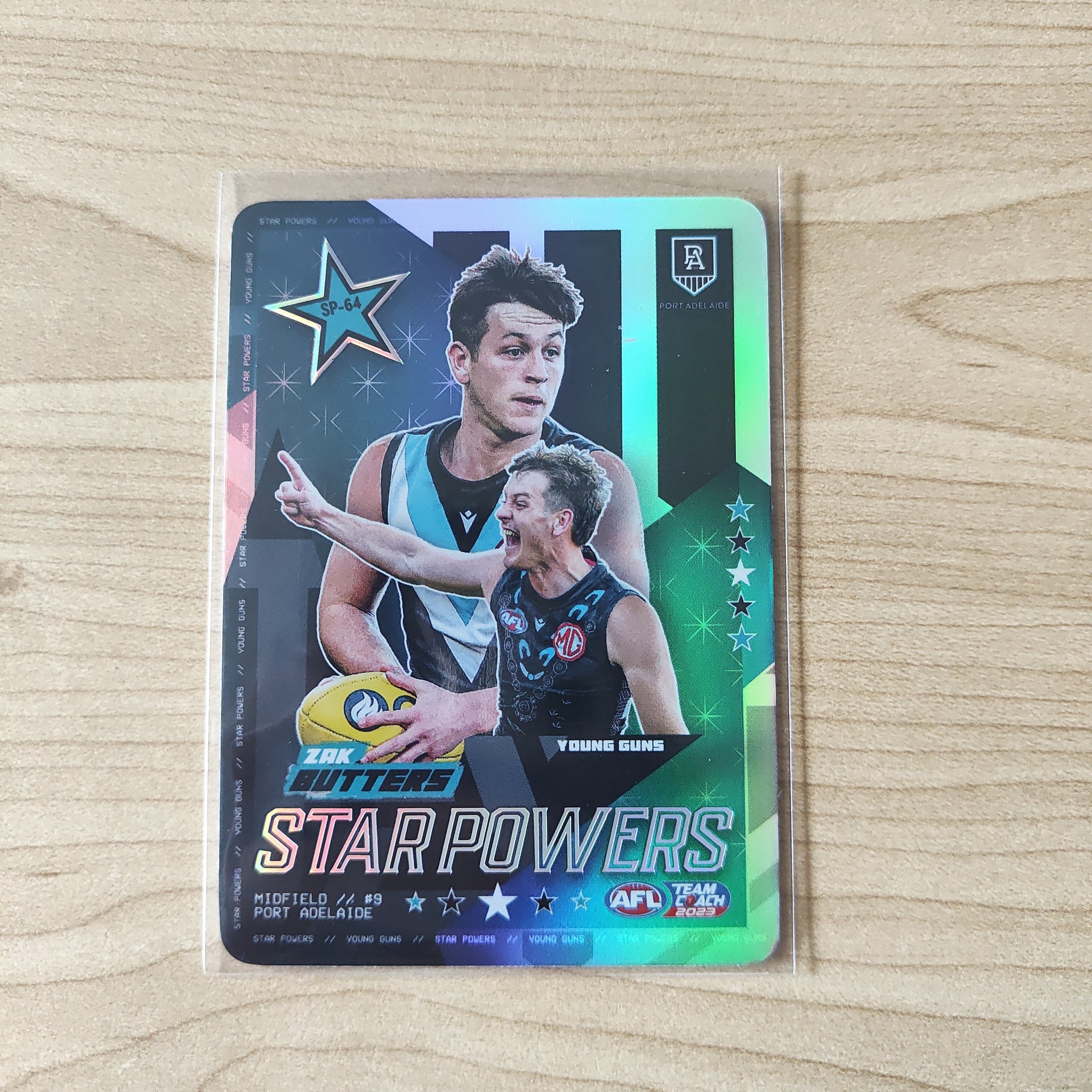 2023 Teamcoach Star Powers Zak Butters Port Adelaide