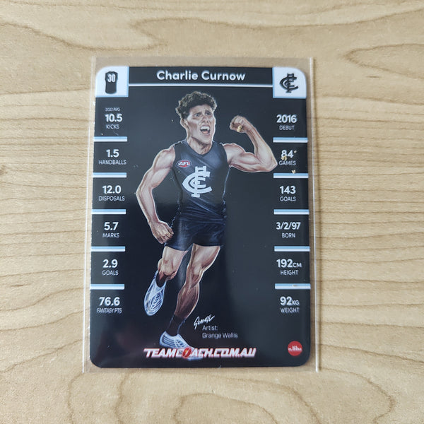 2023 Teamcoach Star Wildcard Charlie Curnow Carlton SW-03