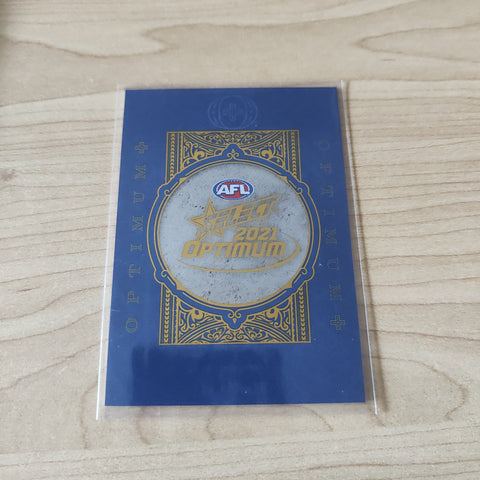 2021 AFL Optimum Plus Header Logo LOW NUMBER No.003/455