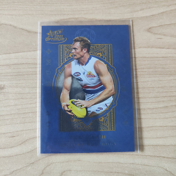 2021 AFL Optimum Plus Alex Keath Western Bulldogs LOW NUMBER No.003/455