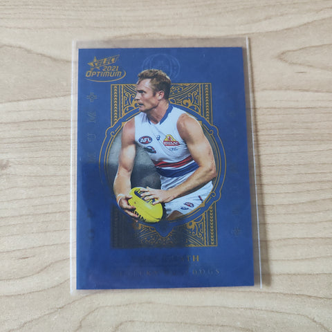 2021 AFL Optimum Plus Alex Keath Western Bulldogs LOW NUMBER No.003/455