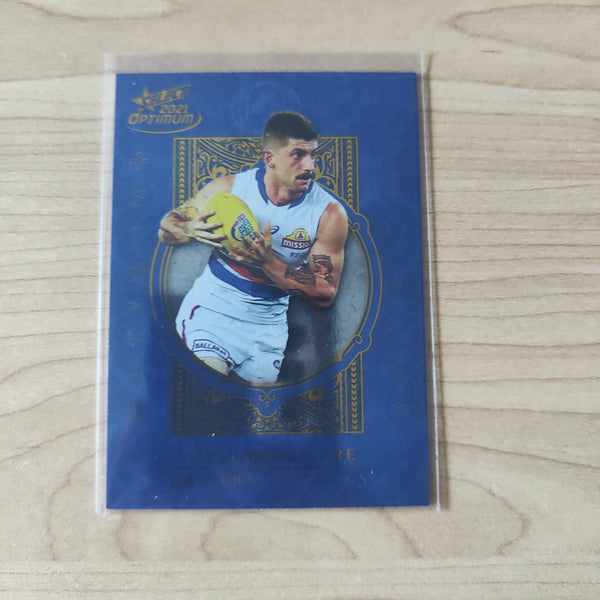 2021 AFL Optimum Plus Tom Liberatore Western Bulldogs LOW NUMBER No.003/455