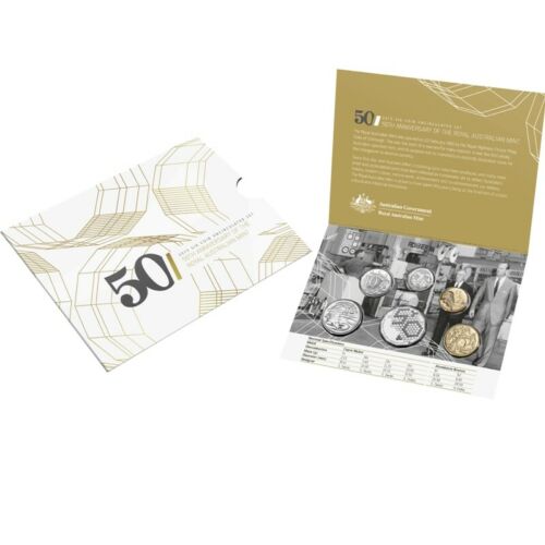 Australia 2015 Royal Australian Mint 50th Anniversary Uncirculated Coin Set