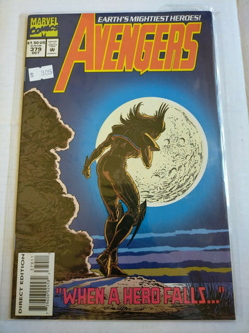 Marvel 1994 October No.379 The Avengers Comic